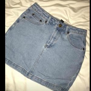 Jean skirt